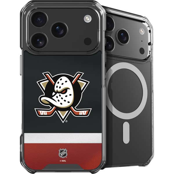 NHL Anaheim Ducks Jersey iPhone 17 Pro MagSafe Case