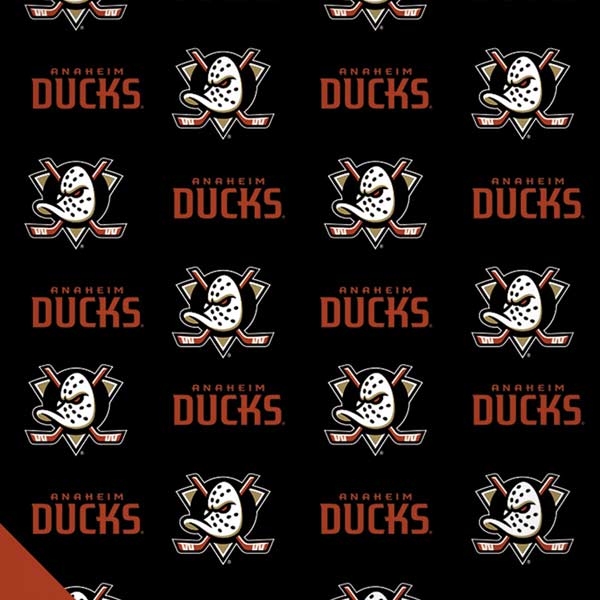 NHL Anaheim Ducks Pattern iPhone XS Skin