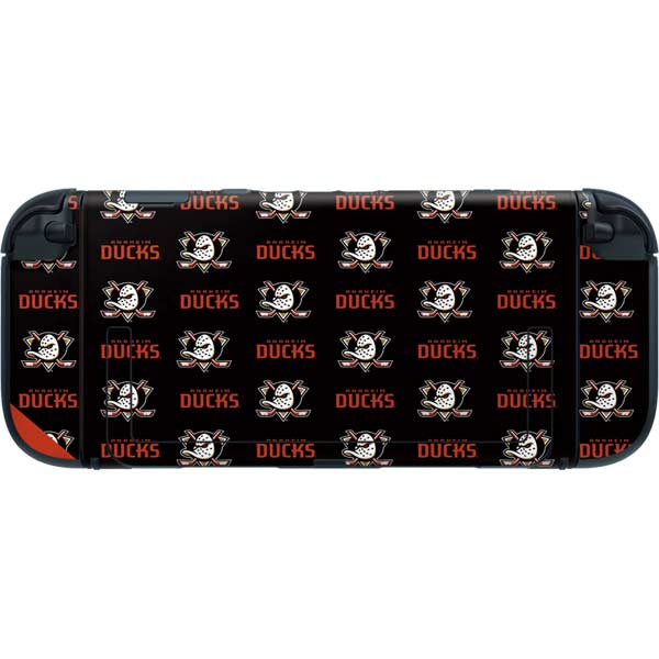 NHL Anaheim Ducks Pattern Nintendo Switch 2 (2025) with Joy-Con Skin