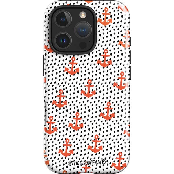 Bouffants and Broken Hearts Anchors and Dots iPhone 16 Pro Max Magsafe Impact Case