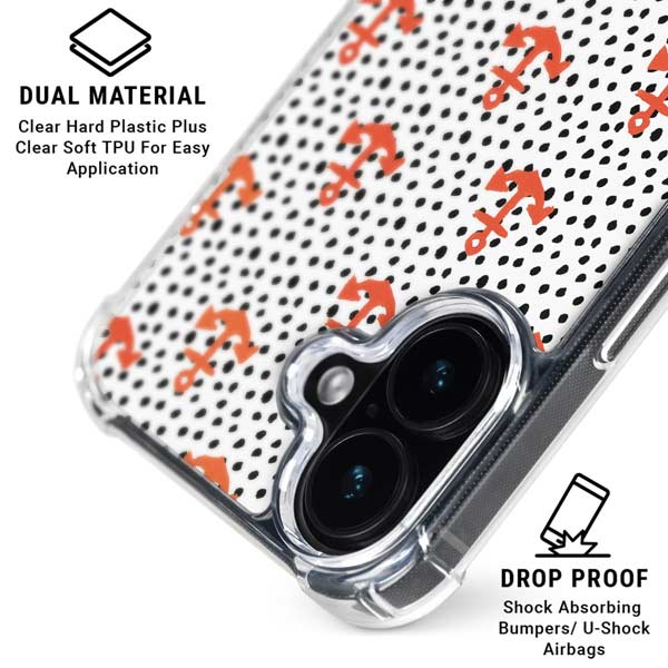 Bouffants and Broken Hearts Anchors and Dots iPhone 17 MagSafe Case