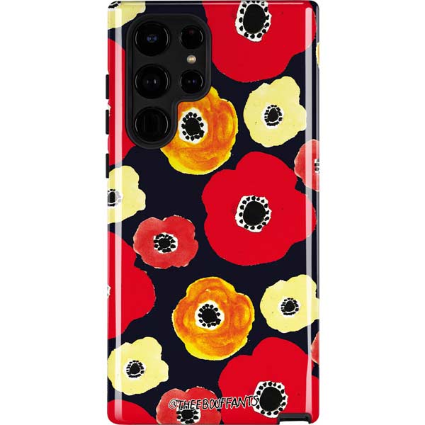 Bouffants and Broken Hearts Anemone Flower Galaxy Cases