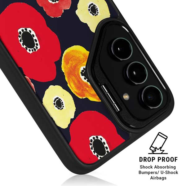 Bouffants and Broken Hearts Anemone Flower Galaxy S26 Kickstand Case