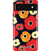 Bouffants and Broken Hearts Anemone Flower Pixel Cases