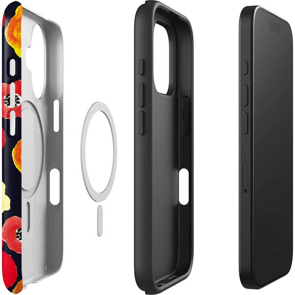 Bouffants and Broken Hearts Anemone Flower iPhone 16 Plus Magsafe Impact Case