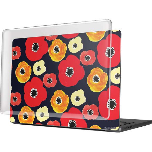 Bouffants and Broken Hearts Anemone Flower MacBook Pro 14in (2021-24) Case plus Skin