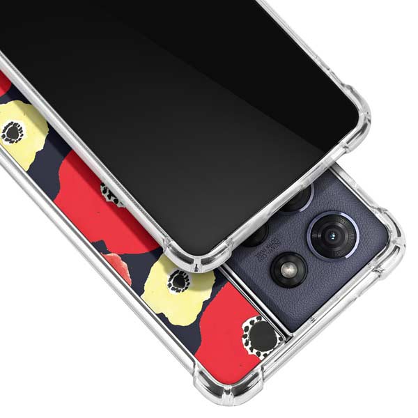 Bouffants and Broken Hearts Anemone Flower Moto G 5G (2025) Clear Case