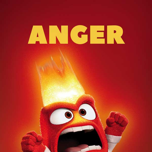 Disney Inside Out Anger Portrait iPhone XS Pro Case
