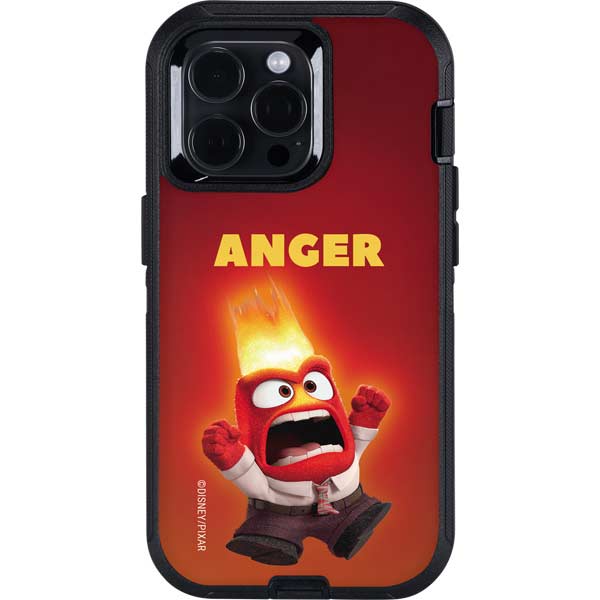 Disney Inside Out Anger Portrait Otterbox Defender iPhone Skin