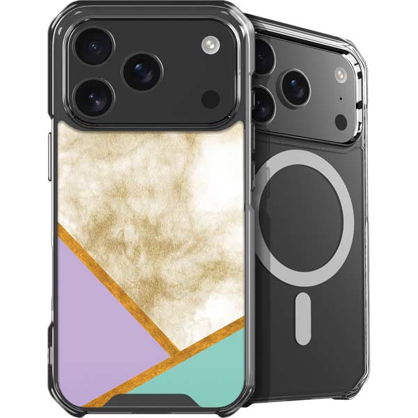 Angled Marble iPhone 17 Pro Max MagSafe Case | Skinit