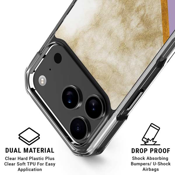 Angled Marble iPhone 17 Pro Max MagSafe Case | Skinit