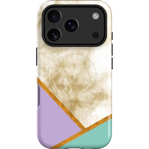 Angled Marble Apple iPhone 17 Pro Max Magsafe Impact Case | Maximum ...