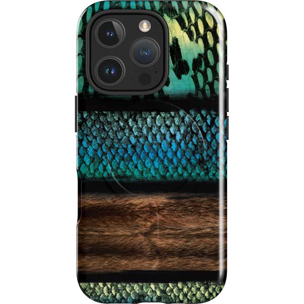 Animal Print Fashion iPhone 16 Pro Magsafe Impact Case