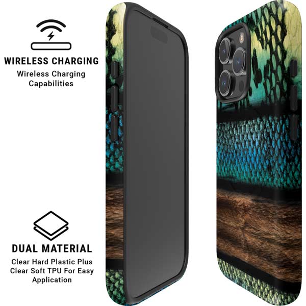Animal Print Fashion iPhone 16 Pro Magsafe Impact Case