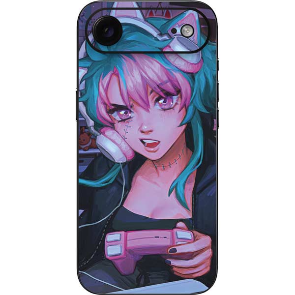 Anime Catgirl Gamer Nerd by Ivy Dolamore iPhone 17 Air Skin