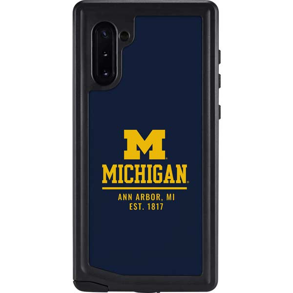 University of Michigan Ann Arbor Est 1817 Galaxy Cases