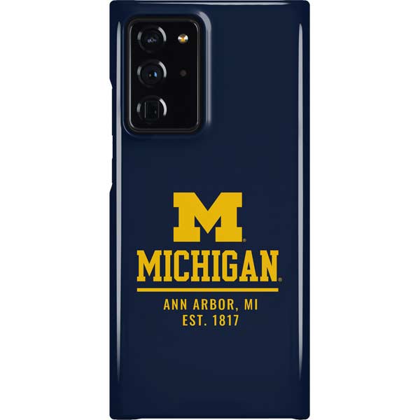 University of Michigan Ann Arbor Est 1817 Galaxy Cases