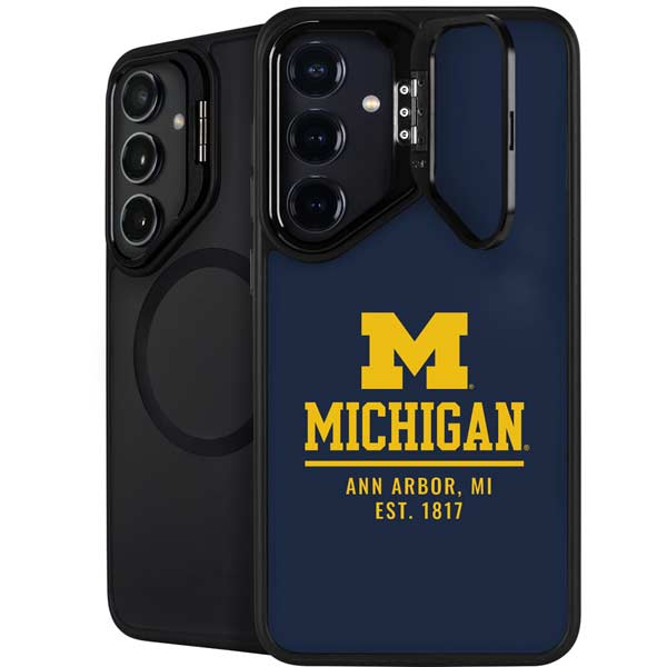 University of Michigan Ann Arbor Est 1817 Galaxy S26 Plus Kickstand Case