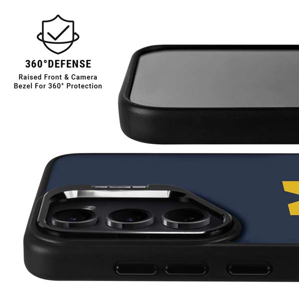 University of Michigan Ann Arbor Est 1817 Galaxy S26 Plus Kickstand Case