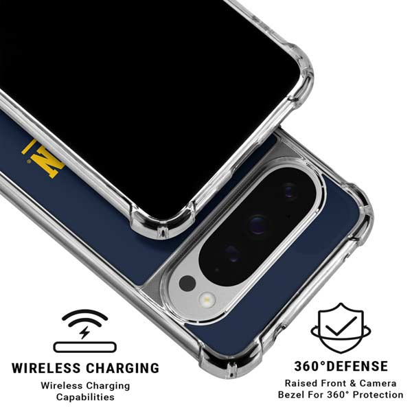 University of Michigan Ann Arbor Est 1817 Google Pixel 10 Pro Clear Case