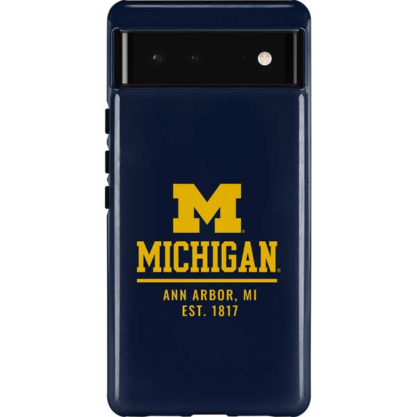 University of Michigan Ann Arbor Est 1817 Pixel Cases