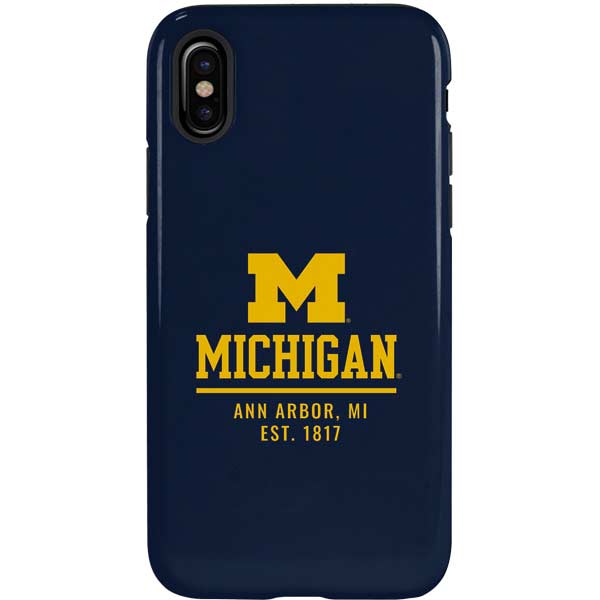 University of Michigan Ann Arbor Est 1817 iPhone XS Pro Case