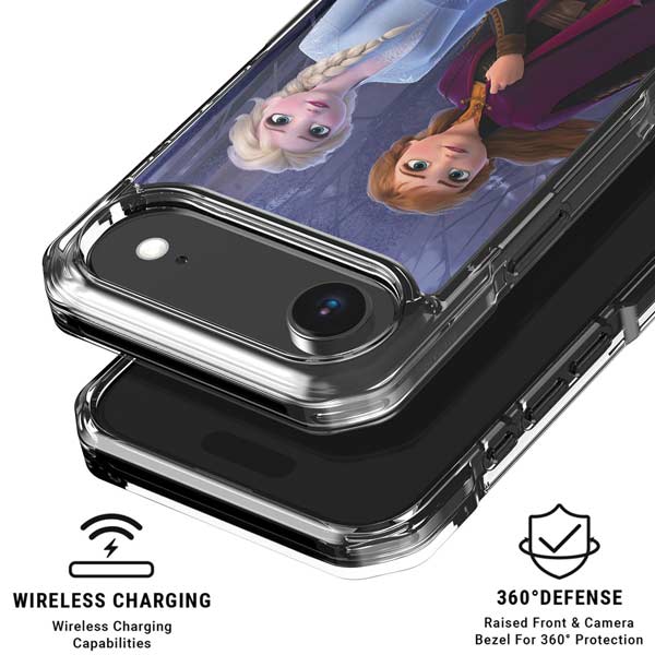 Disney Frozen II Anna and Elsa iPhone 17 Air Clear Case