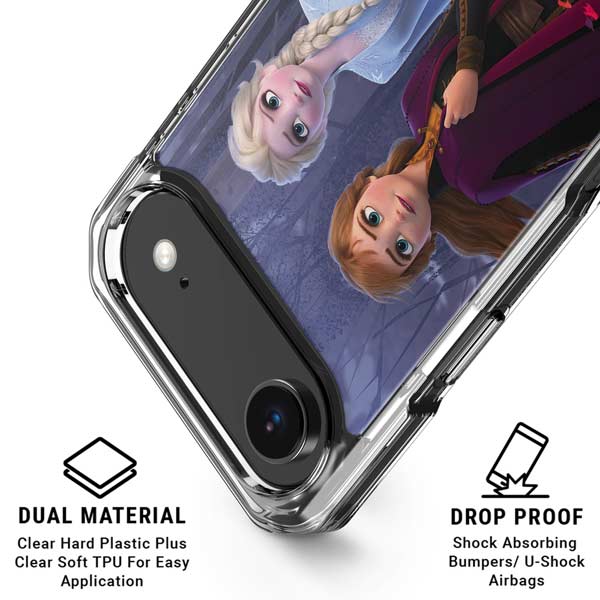 Disney Frozen II Anna and Elsa iPhone 17 Air Clear Case