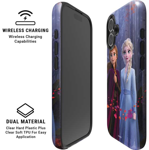 Disney Frozen II Anna and Elsa iPhone 17 Magsafe Impact Case