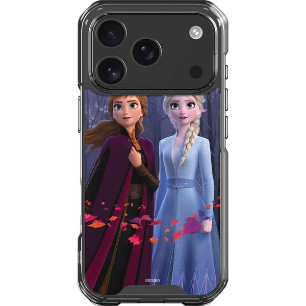 Disney Frozen II Anna and Elsa iPhone 17 Pro Clear Case
