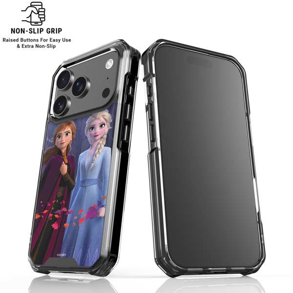 Disney Frozen II Anna and Elsa iPhone 17 Pro Clear Case
