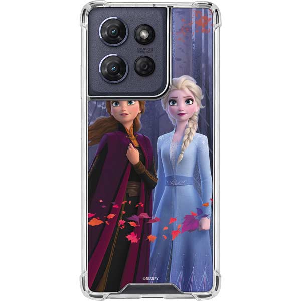 Disney Frozen II Anna and Elsa Moto G 5G (2025) Clear Case