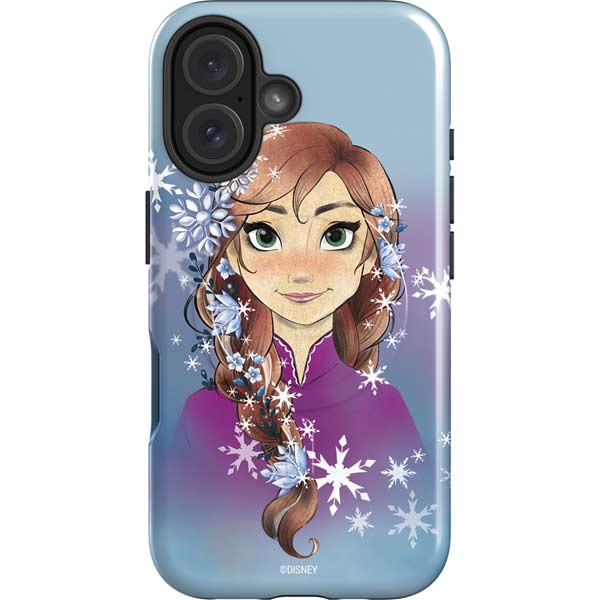 Disney Frozen Anna Portrait iPhone 16 Magsafe Impact Case