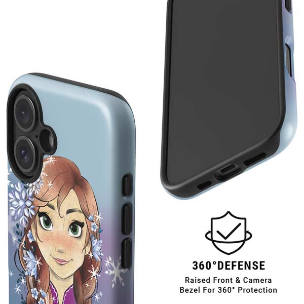 Disney Frozen Anna Portrait iPhone 16 Magsafe Impact Case
