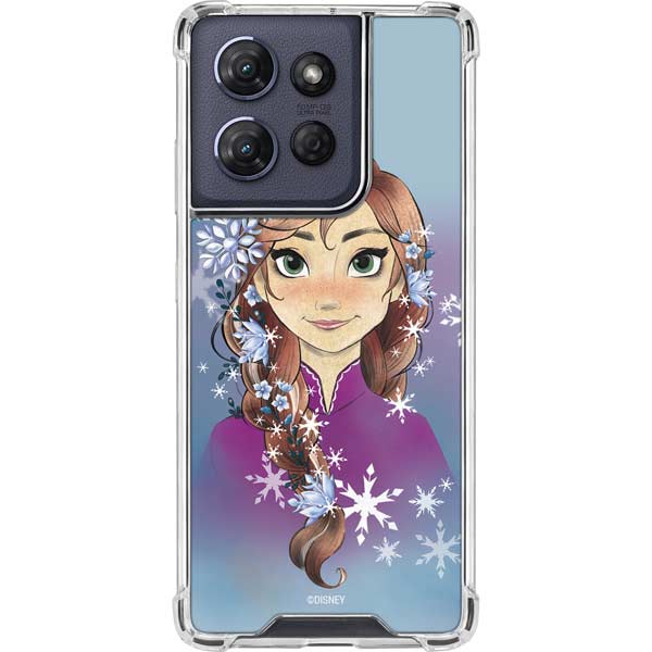 Disney Frozen Anna Portrait Moto G 5G (2025) Clear Case