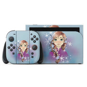Disney Frozen Anna Portrait Nintendo Switch 2 (2025) with Joy-Con Skin