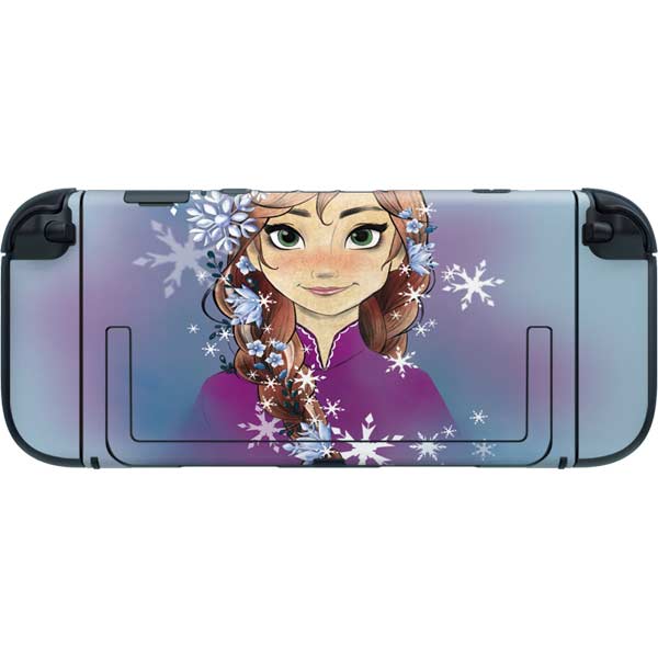 Disney Frozen Anna Portrait Nintendo Switch 2 (2025) with Joy-Con Skin