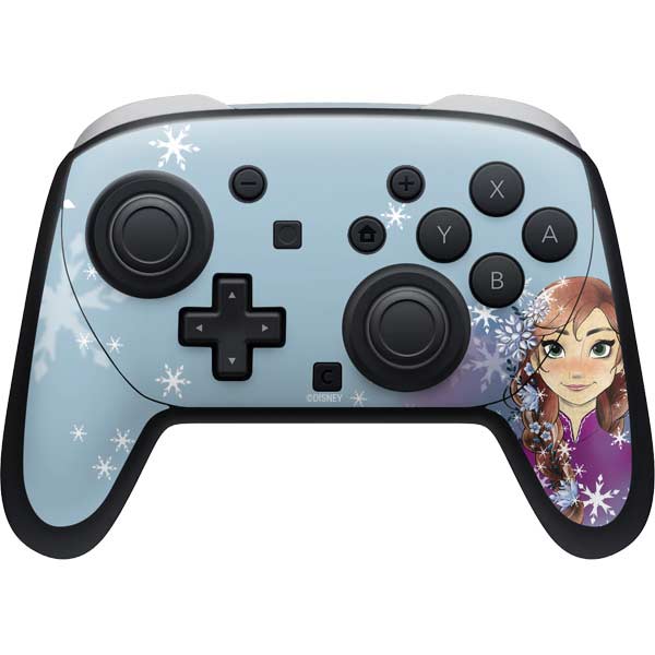 Portrait Controller Disney Frozen Anna Portrait Nintendo Switch 2 (2025) Pro Controller ...