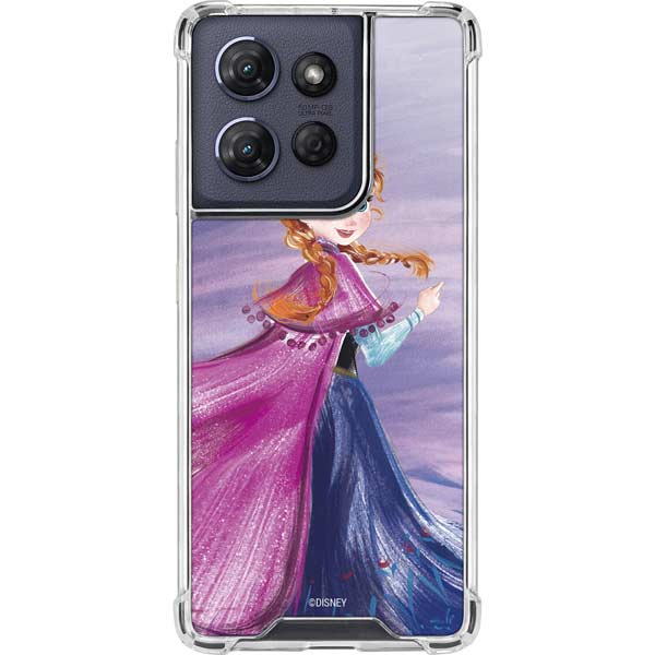 Disney Frozen Anna Sketch Art Moto G 5G (2025) Clear Case