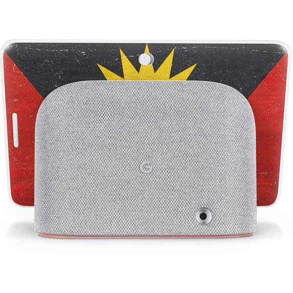 Antigua and Barbuda Flag Distressed Google Home Hub Skin