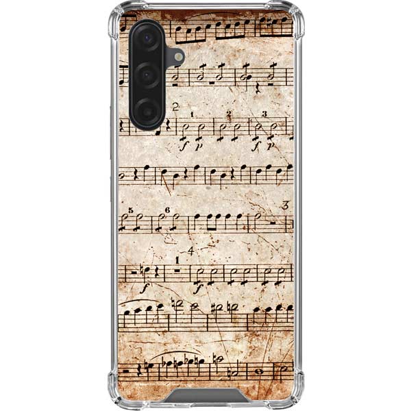 Antique Notes Galaxy Cases