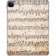 Antique Notes iPad Pro 11in (2024) Clear Case
