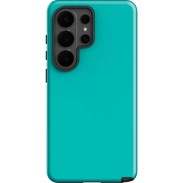 Aqua Blue Galaxy S26 Ultra Impact Case