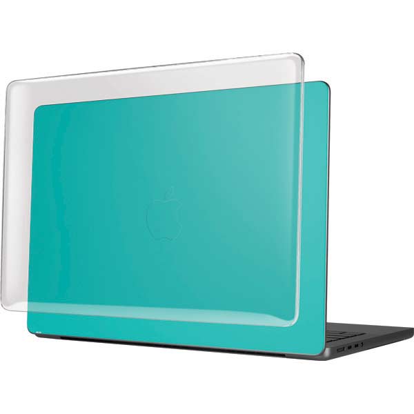 Aqua Blue MacBook Pro 14in (2021-24) Case plus Skin