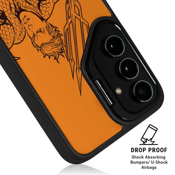 DC Comics Aquaman Comic Pop Galaxy S26 Ultra Kickstand Case