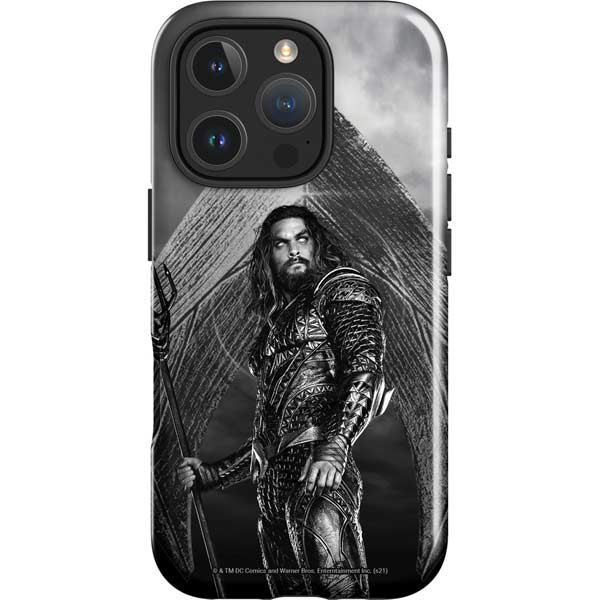 The Justice League (2017) Aquaman Poster iPhone 16 Pro Max Magsafe Impact Case