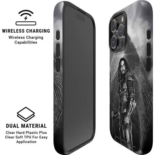 The Justice League (2017) Aquaman Poster iPhone 16 Pro Max Magsafe Impact Case