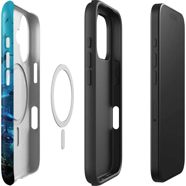 DC Comics DC Comics Movie Poster Main iPhone 16 Magsafe Impact Case