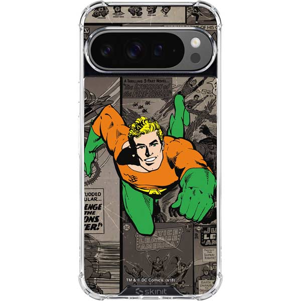 DC Comics Aquaman Classics Art Google Pixel 10 Pro XL Clear Case