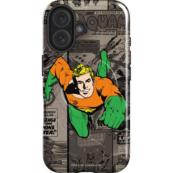 DC Comics Aquaman Classics Art iPhone 16 Magsafe Impact Case